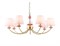 Ambrella Светильник подвесной LH75025/7 GD/PI золото/розовый E14/7 max 40W D890*800 LH75025 - фото 101148