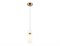 Ambrella Светильник подвесной LH56122 BS/FR латунь/белый матовый E14 max 40W D65*1500 LH56122 - фото 101368