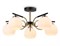 Ambrella Светильник подвесной TR303312/5 BK/SB/FR черный/бронза/белый матовый E27*5 max 60W D560*250 TR303312 - фото 101654