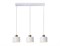 Ambrella Подвесной светильник в стиле лофт TR8117/3 WH/BS белый/латунь E27*3 max 40W 580*120*970 TR8117 - фото 101847