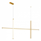 ST Luce SL6207.203.50 Светильник подвесной Матовое золото LED 1*50W 3000K SL6207.203.50 - фото 102941