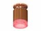 Ambrella Комплект накладного светильника с композитным хрусталем XS7404142 SCF/PPG/PI кофе песок/золото розовое полированное/розовый MR16 GU5.3 (N7930 XS7404142 - фото 103055
