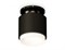 Ambrella Комплект накладного светильника с акрилом XS7511064 SBK/PBK/FR черный песок/черный полированный/белый матовый MR16 GU5.3 (N7926, C7511, N7165 XS7511064 - фото 103070