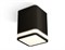 Ambrella Комплект накладного светильника с акрилом XS7813020 SBK/FR черный песок/белый матовый MR16 GU5.3 (C7813, N7751) XS7813020 - фото 103114
