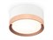 Ambrella Комплект накладного светильника XS8101006 SWH/PPG белый песок/золото розовое полированное GX53 (C8101, N8126) XS8101006 - фото 103527