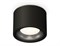 Ambrella Комплект накладного светильника XS7511021 SBK/PBK черный песок/черный полированный MR16 GU5.3 (C7511, N7011) XS7511021 - фото 104272