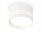 Ambrella Комплект накладного светильника с акрилом XS8101021 SWH/FR белый песок/белый матовый GX53 (C8101, N8477) XS8101021 - фото 104312