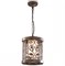 Odeon Light 2286/1 ODL12 853 патина коричневый Уличный светильник-подвес IP44 E27 100W 220V KORDI 2286/1 - фото 109211