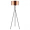 Lussole LGO Торшер без ламп черный/медный LSP-0634 - фото 109340