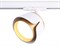 Ambrella Трековый однофазный светильник со сменной лампой GL5343 WH/GD белый/золото GX53 D100*66 GL5343 - фото 111229
