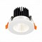 ST LUCE  ST704.548.10 Св-к встр. Белый LED 1*10W 4000K 900Lm Ra>90 38о IP20 D80xH60 170-240V ST704.548.10 - фото 112788