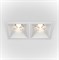 Maytoni Встраиваемый светильник Alfa LED 4000K 2x15Вт 36° Dim Triac DL043-02-15W4K-D-SQ-W - фото 113217