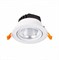 ST Luce ST211.538.24.36 Светильник встраиваемый Белый LED 1*24W 3000K 1 800Lm Ra80 36° IP20 D138xH88 220-240V ST211.538.24.36 - фото 115219