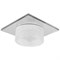 Ambrella Встраиваемый точечный светильник TN355 CH/CL хром/прозрачный GU5.3+3W (LED WHITE) 95*95*45 TN355 - фото 115693