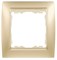 Simon 82 Шампань/Металлик Рамка 1-ая - фото 24134