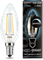 Gauss Лампа Filament Свеча 5W 450lm 4100К Е14 диммируемая LED 103801205-D - фото 33863