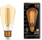Gauss Лампа Filament ST64 8W 740lm 2400К Е27 golden LED 157802008 - фото 33886