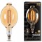 Gauss Лампа Filament BT180 8W 780lm 2400К Е27 golden straight LED 151802008 - фото 34059