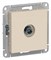 Systeme Electric AtlasDesign бежевый розетка TV проходная 4DB, механизм ATN000292 - фото 44990