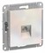 Systeme Electric AtlasDesign жемчуг розетка телефонная RJ11, механизм ATN000481 - фото 45132