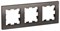 Systeme Electric AtlasDesign мокко рамка 3-ая, универсальная ATN000603 - фото 45622