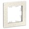 Systeme Electric AtlasDesign Nature мрамор крем роял рамка 1-ая ATN343101 - фото 45748