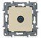 Legrand Etika слоновая кость розетка TV проходная, 15дБ 672363 - фото 61718