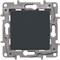 Legrand Etika антрацит  переключатель промежуточный 1-клавишный, винт. клеммы, 10AX, 250 В 672609 - фото 61820