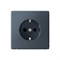 ArtGallery Грифель Розетка с заземлением со шторками, 16А, механизм GAL000745 - фото 69042