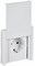 IEK FORTE&PIANO Белый Розетка с/з со шт с крышкой безвинтовое крепление 16А IP44 FP219 FP-R16-16-1-44-K01 - фото 69633