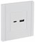IEK FORTE&PIANO Белый Розетка USB A+C 18Вт FP251 FP-U22-018-K01 - фото 69666