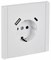 IEK FORTE&PIANO Белый Розетка с/з со шт винтовое крепление 16А USB A+C 18Вт FP247 FP-R14-16-U22-018-K01 - фото 69670