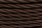 Bironi коричневый матовый витой провод  2*1,5 10м B1-424-72-10 - фото 70270