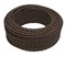 Bironi коричневый матовый витой провод 3*2,5 150м B1-435-72-150 - фото 70277
