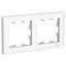 Systeme Electric AtlasDesign Art белый рамка 2-ая ATN200102 - фото 70603