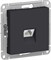 Systeme Electric AtlasDesign карбон розетка телефонная RJ11, механизм ATN001081 - фото 71276
