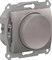 Glossa платина светорегулятор (диммер) повор-нажим, LED, RC, 400Вт, механизм GSL001223 - фото 71711