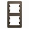 Glossa шоколад рамка 2-ая, вертикальная GSL000806 - фото 71745