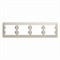 Glossa молочный рамка 4-ая, горизонтальная GSL000904 - фото 71971