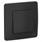 Blanca внутренняя антрацит переключатель 1-клавишный, 10А, 250B BLNVS010606 - фото 72343
