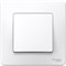 Blanca внутренняя белый выключатель 1-клавишный, 6А, 250B BLNVS006101 - фото 72457