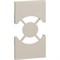 BTicino Living now песочный лицевая панель для розеток 2К+З немецк/итальян стандарта 2 мод KM03 - фото 72853