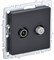 IEK Brite Base графит розетка двойная TV+SAT BR-AF20-O-K53 - фото 73174