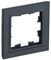 IEK Brite Base графит рамка 1 место BR-M12-K53 - фото 73221