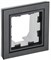 IEK Brite Base чёрный рамка 1 место IP44 BR-M12-44-K02 - фото 73279