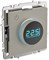 IEK Brite Base бежевый термостат электронный с индикацией  (терморегулятор) BR-RT11-K10 - фото 73404