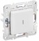 IEK SKANDY Арктический белый Выключатель 1-клавишный с индикацией 10А SK-V07W SK-V10-1-10-K01 - фото 73962