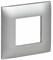 IEK SKANDY Серебряный Рамка 1-ая SK-F01S SK-M12-K23 - фото 74013