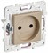 IEK SKANDY Песочный Розетка б/з с защитными шторками 10А SK-R01Sa SK-R13-10-K98 - фото 74147