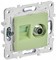 IEK SKANDY Мятный Розетка двойная TV+RJ45 кат.5E SK-A14G SK-AK20-1-K06 - фото 74160